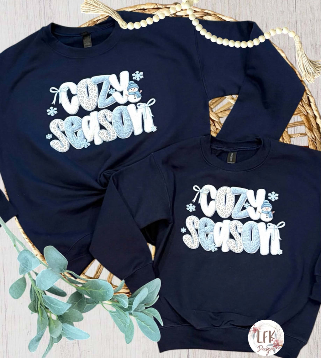 Winter Cozy Season - Faux Crochet