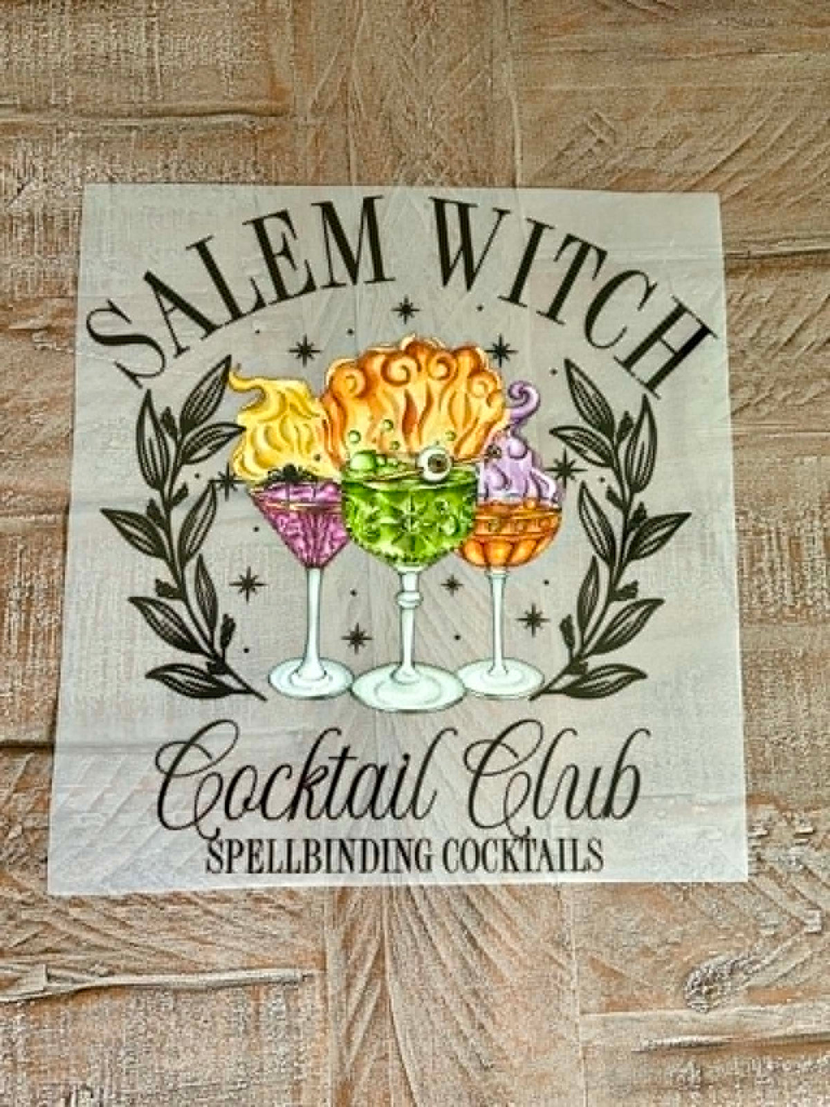 Salem Witch Cocktail Club (on hand)
