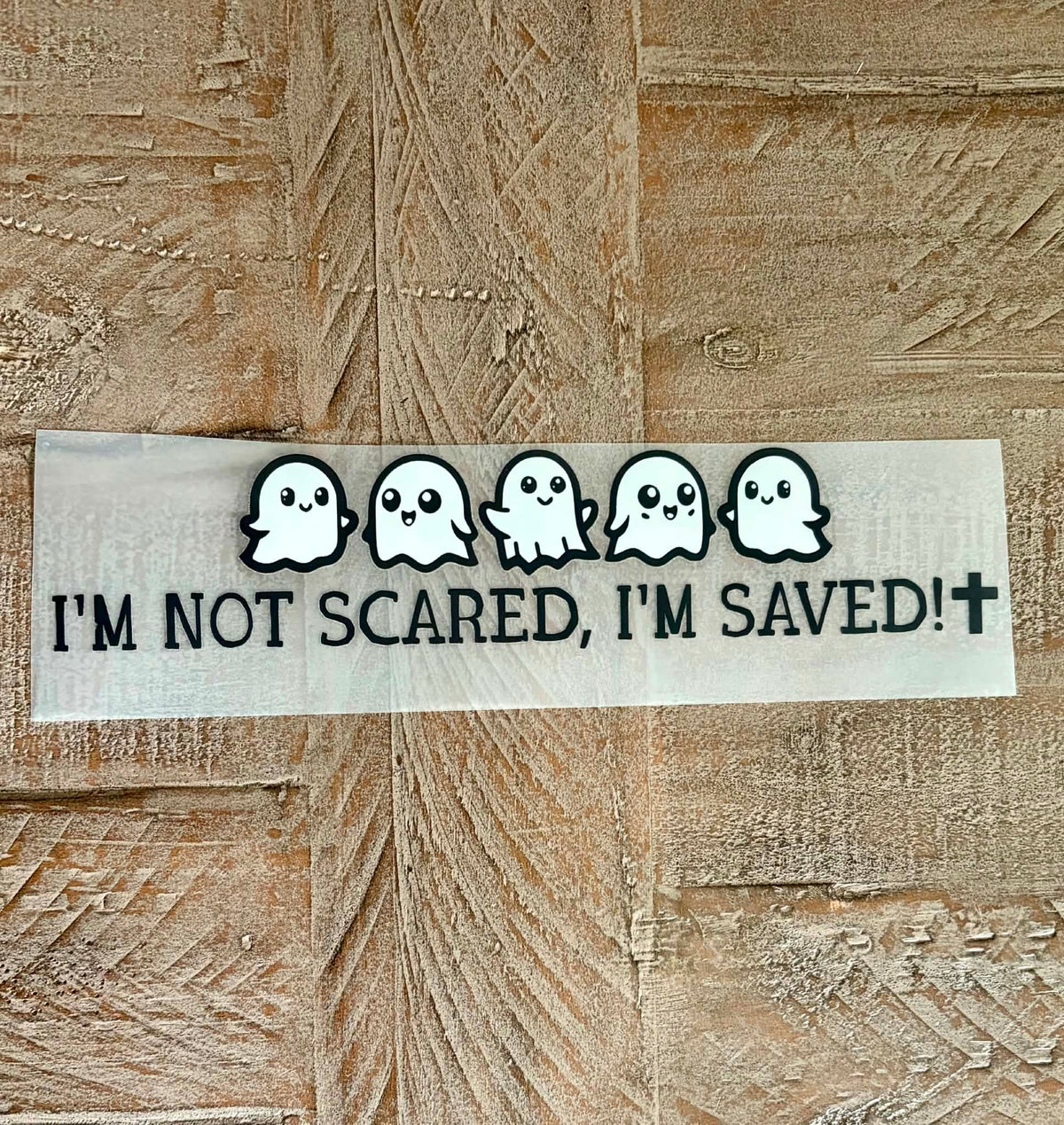 Saved, Not Scared (On Hand)