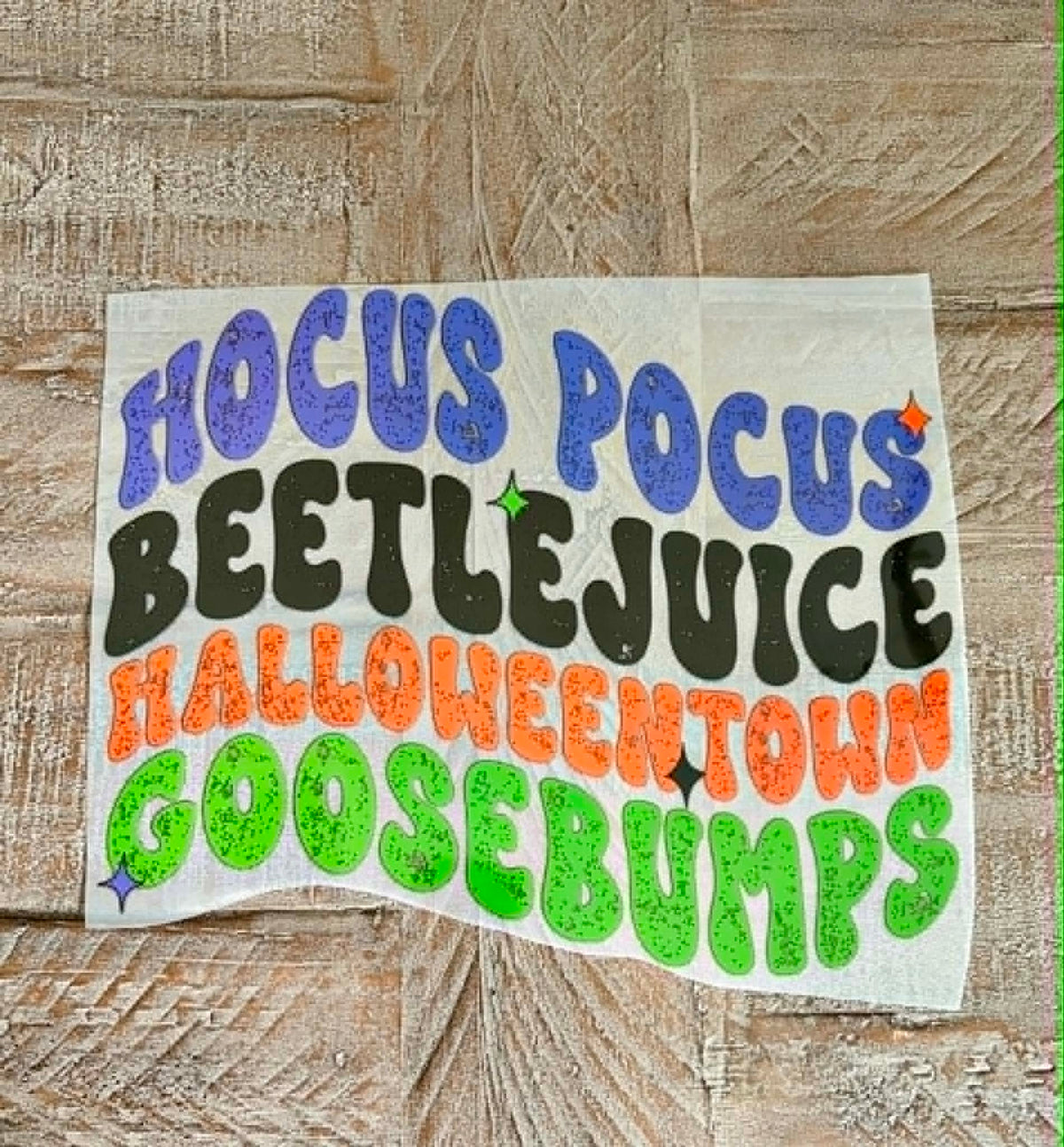 Halloween Movies (on hand)